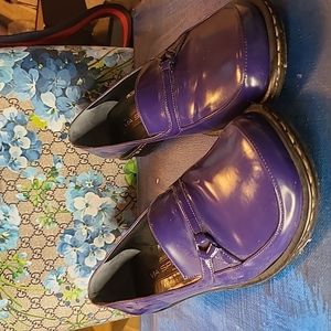Via Spiga purple loafer made in Italy prestine